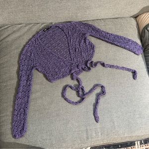 Betsey Johnson Vintage Crochet Shrug Wrap